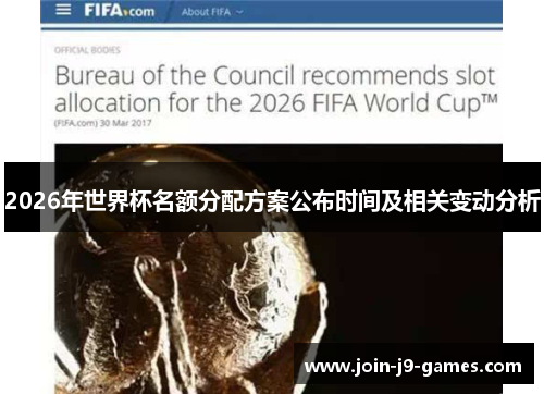 2026年世界杯名额分配方案公布时间及相关变动分析