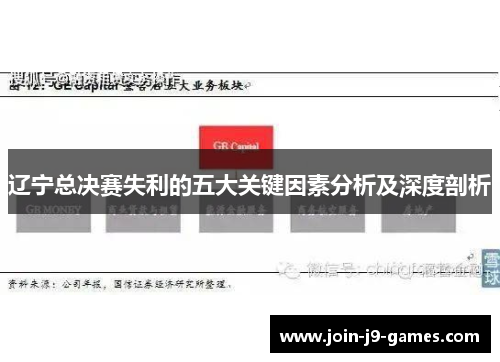辽宁总决赛失利的五大关键因素分析及深度剖析